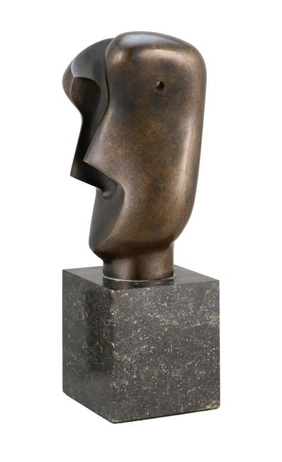 "Divided Head", a bronze by Henry Spencer Moore
www.eldreds.com