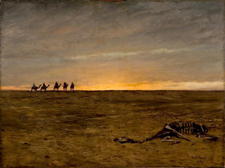 The Wreck, c. 1880. Oil on canvas by Lockwood de Forest, 1850–1932, 36” x 48" (2010-007)
Photo by Raymond Martinot/Courtesy of The Charles Hosmer Morse Museum of American Art