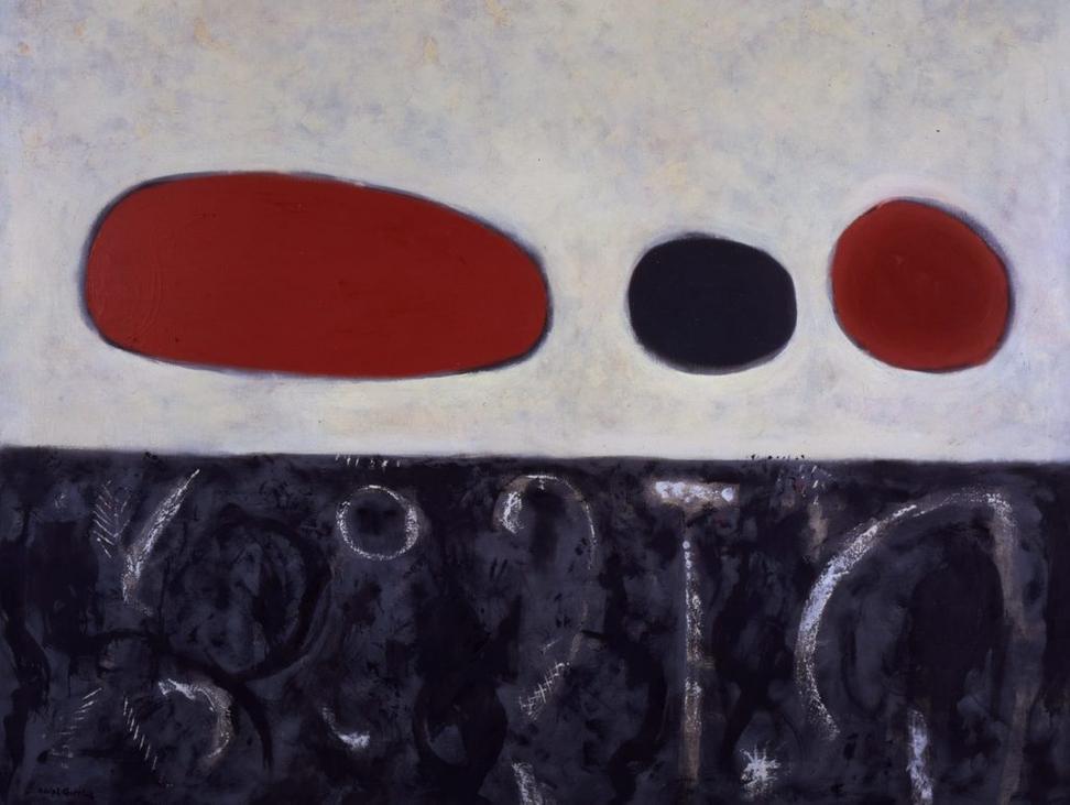 Adolph Gottlieb, Sea and Tide, 1952, oil on canvas, 60 x 72”, ©Adolph and Esther Gottlieb Foundation/Licensed by VAGA, New York, NY