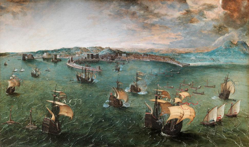 Pieter Bruegel the Elder (c.  1525/30 Breugel or Antwerp? – 1569 Brussels) View of the Bay of Naples c.  1563?, panel, 42.2 × 71.2 cm Rome, Galleria Doria Pamphilj © Rome, Galleria Doria Pamphilj