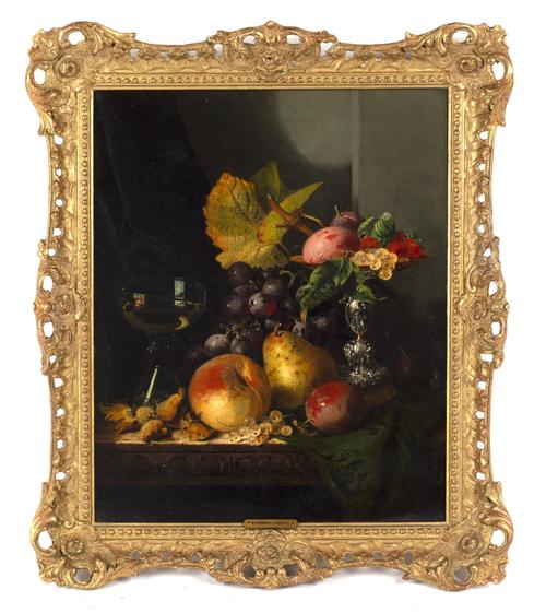 Lot 881, Still life by Edward Ladell (British 1821-1886)