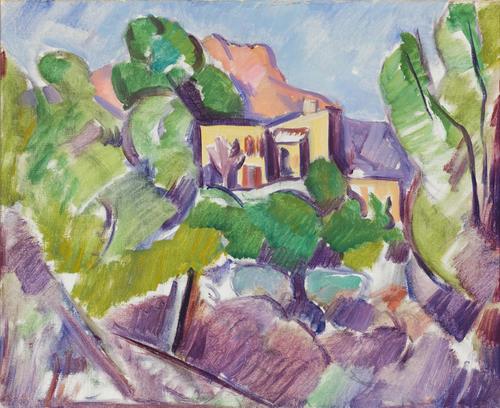 Image result for Marsden Hartley’s Landscape, No 29,Vence,