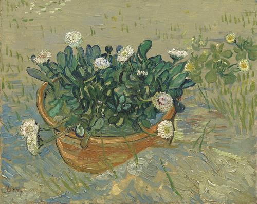 Vincent van Gogh (Dutch, 1853–1890). Daisies, Arles, 1888. Oil on canvas, 13 x 16 1/2 in. Virginia Museum of Fine Arts, Richmond, Collection of Mr. and Mrs. Paul Mellon, 2014.207. Image © Virginia Museum of Fine Arts. Photo: Travis Fullerton