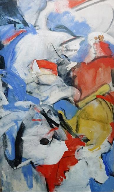 Untitled, Jean Steubing, oil on canvas, 60 x 36, 1963
Lawrence Fine Art