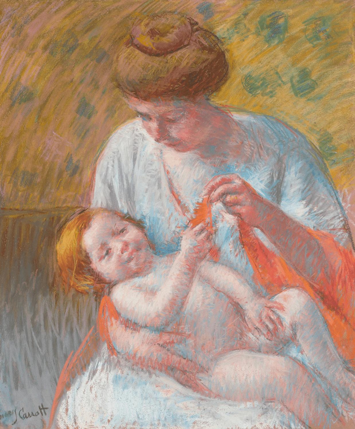 Mary Cassatt Modernizing The Mother And Child Trope Beauty Rarity History The M S Rau Blog Blog From Artfixdaily Com