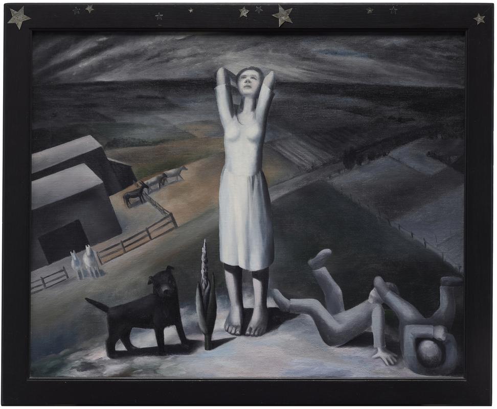  Ida Ten Eyck O’Keeffe (American, 1889–1961) Star Gazing in Texas, 1938.  Oil on canvas, 27 ¾ x 33 ¾ x 1 in.  Dallas Museum of Art, General Acquisitions Fund and Janet Kendall Forsythe Fund in honor of Janet Kendall Forsythe on behalf of the Earl A.  Forsythe family, 2017.36 